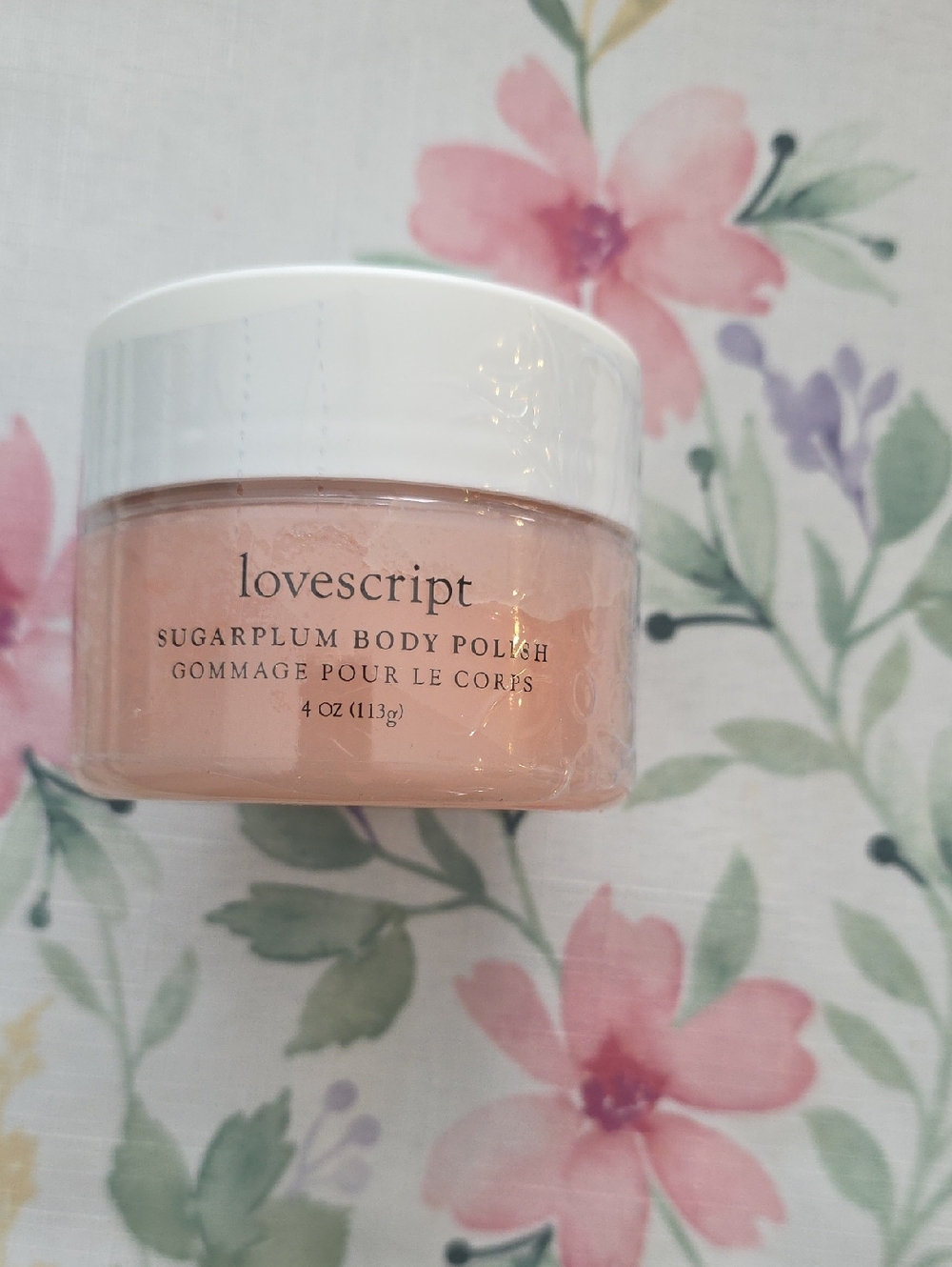 Sugarplum Body Polish - Pink Exfoliating Body Scrub